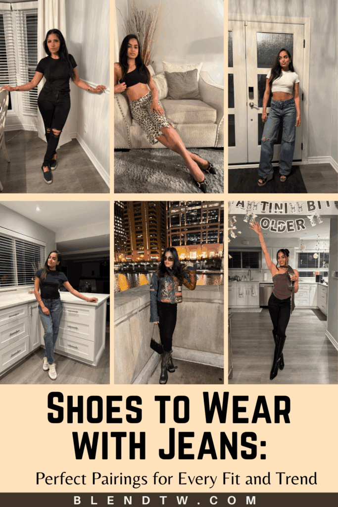 A pair of stylish shoes suitable for pairing with jeans, featuring a casual design and versatile color.